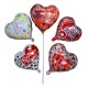  GLOBOS CORAZON GDE METALIZADOS MAMA