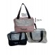 PORTACOSMETICOS CUERINA Y TRANSP. 32X23