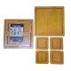COPETINERO 5 PZAS MADERA BMBOO