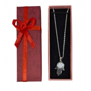 CADENA ACERO CON DIGE MANITO DE FATIMA EN ESTUCHE