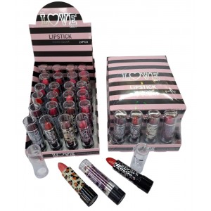 LAPIZ LABIAL X 24 U EN CAJA SURT. COLOR ANIMAL PRINT