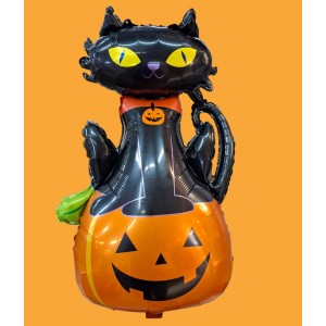 GLOBO METALIZADO HALLOWEEN 67X98 CM