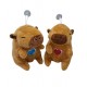 LLAVERO CAPIBARA 11 CM PELUCHE