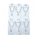  GARGANTILLA + AROS CON STRASS