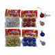 BOLAS NAVIDEÑAS 3CM X6U