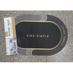 ALFOMBRA DE GOMA 35X55 OVALADA