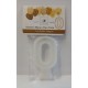 VELA NUMERO 0 BLANCO- 02539