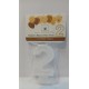 VELA NUMERO 2 BLANCO - 02454