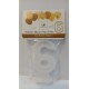 VELA NUMERO 6 BLANCO -02492-