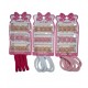SET INFANTIL. 12 MINIBROCHES + 4 COLITAS