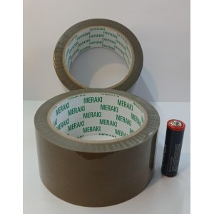 CINTA DE EMBALAR 80 MTS MARRON