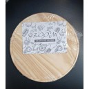 PLATO DE MADERA 23 CM