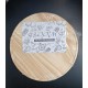 PLATO DE MADERA 23 CM