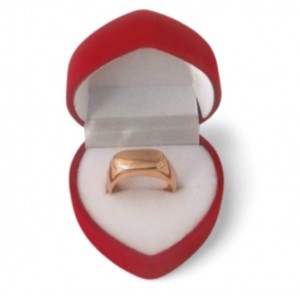 ESTUCHE ANILLERO CORAZON PANA