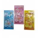 SET ESCOLAR 9 PZAS 17 CM EN BLISTER