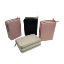BILLETERA DAMA 11 X9 CM DOBLE CIERRE