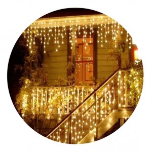 LLUVIA 96 LED BCA CALIDA  3MTS