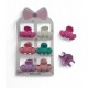  BROCHE 3 CM CON BRILLO X 6U CON BRILLO