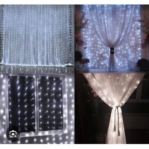CORTINA DE LUCES X 240 LED 3X2 MT BCA. FRIA