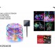  LUZ MICROLED 300LUCES 32MTS MULTICOLOR PANEL SOLAR