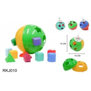 ENCASTRE 10 FORMAS PELOTA