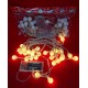 LUZ BOLITA 5MT 28 LUCES A PILAS BCAS CALIDAS