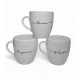 TAZA CERAMICA BOMBE AMOR LETRAS NEGRAS