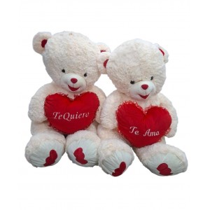 OSO PELUCHE 80 CM TE QUIERO-TE AMO