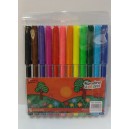 MARCADORES 12 COLORES EN ESTUCHE
