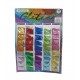 GLITTERS EN BLISTER X 40 PAQUETES 10 COLORES