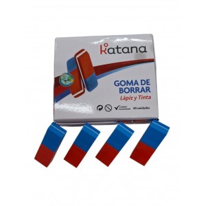 GOMA DE BORRAR LAPIZ/TINTA X 40U EN CAJA