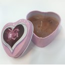 VELA EN CAJA LATA CORAZON CON TAPA