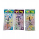 TIJERA ESCOLAR BICOLOR EN BOLSA "BAMBOO"