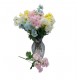 RAMO 29 CM 10 FLORES SIMIL MARGARITAS COLOR