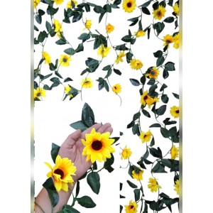 ENREDADERA CON GIRASOLES 1,95MT