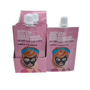 POUCH MASCARA PEEL OFF REMOVEDOR PUNTOS NEGROS