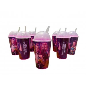 VASO INF. GUERRERAS POP TAPA DOMO
