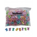 MINI BROCHES X 100 SURT. COLOR EN ESTUCHE PVC