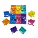 BROCHE 4 DIENTES 5 CM X 12U COLOR
