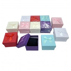 CAJA DE JOYERIA 8,5X8,5 CM X 6U  (BNB51929)