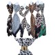  PAÑUELO SEDA ANIMAL PRINT 65X65 CON PASAPAÑUELOS