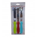 SET ESPATULAS REPOSTERAS X 3 U EN BLISTER