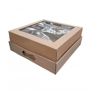 BANDEJA DESAYUNO CON TAPA 31X31 VISORA