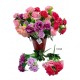 RAMO 30 CM X 6 ROSAS CON HELECHO