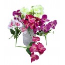  RAMO 28 CM X 7 ORQUIDEAS 29CM