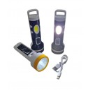 LINTERNA RECARGABLE USB Y SOLAR