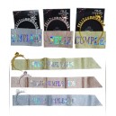 BANDA Y VINCHA FELIZ CUMPLEA&Ntilde;OS