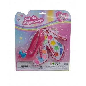 SET COSMETICO INFANTIL DOBLE PISO ZAPATO