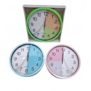 RELOJ DE PARED 30 CM REDONDO COMBINADO