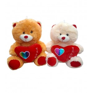 OSO PELUCHE 35 CM CON CORAZON TE AMO